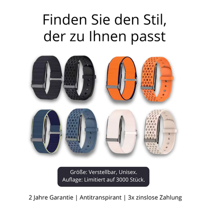 Bionny 4.0 - Das biometrische Gesundheitsband, das deinen Körper besser versteht als du selbst.