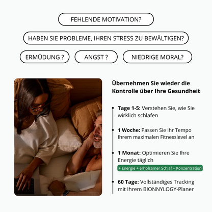 Bionny 4.0 - Das biometrische Gesundheitsband, das deinen Körper besser versteht als du selbst.