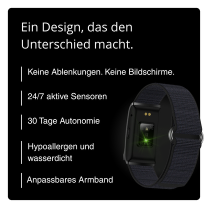Bionny 4.0 - Das biometrische Gesundheitsband, das deinen Körper besser versteht als du selbst.
